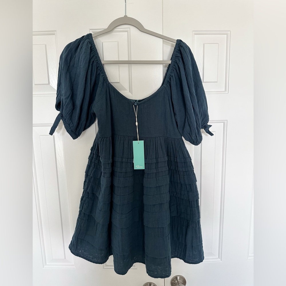 Shore Blue Mini Dress NWT